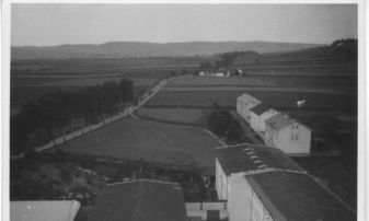 Brunka Zámek 1930 (pohled do Humpolce)